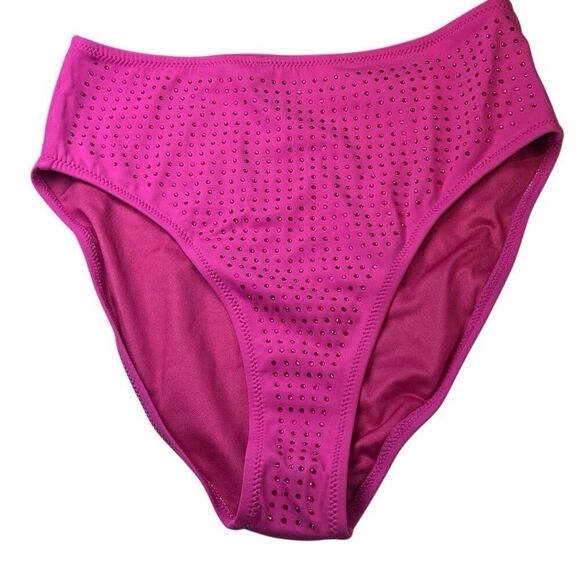NWT Cami NYC Merari and Merelis High Waist Crystal Bikini Set NWT XS S - Picture 9 of 13